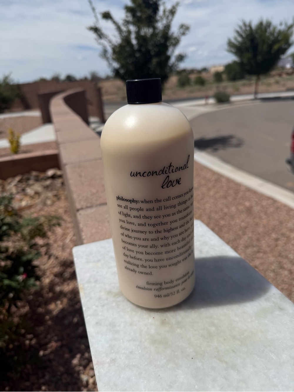 Philosophy Unconditional Love Firming Body Emulsion 32 oz Jumbo Sealed